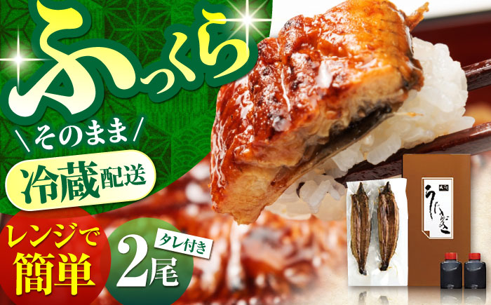 高知県産 朝焼きうなぎ蒲焼 2尾セット 【株式会社 四国健商】 [ATAF001]