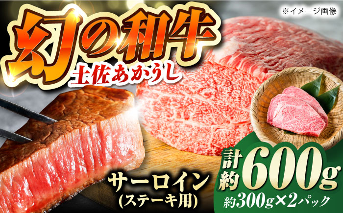 土佐あかうし サーロイン　ステーキ用 約300g×2パック/牛肉 国産 和牛 高知 牛肉 にく【株式会社Dorago】 [ATAM042]