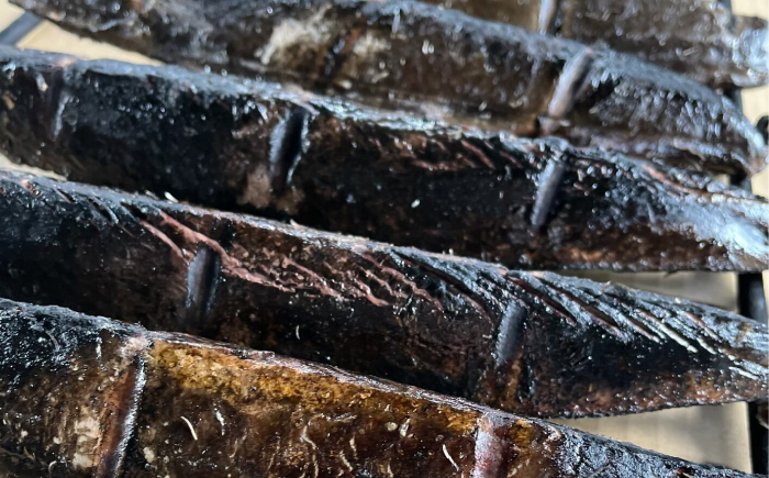 松葉焼き かつおたたき（2本セット）/ カツオ 鰹 高知かつおタタキ 【有限会社　四万十川物産】 [ATBI002]