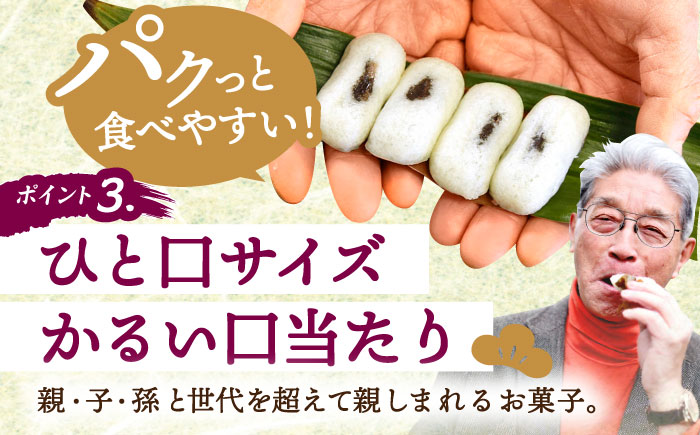 創業明治維新 浜口福月堂の野根まんじゅう青 128 (4個×32パック) 【創業明治維新浜口福月堂】 [ATCT018]