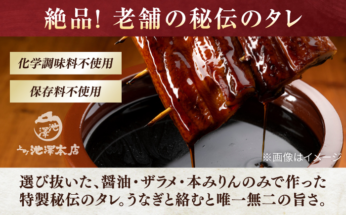 高知産 うなぎ 蒲焼き 3尾入（約250g×3尾） / 国産 うなぎ 鰻 ウナギ 蒲焼 味付き 【池澤本店】 [ATAU007]