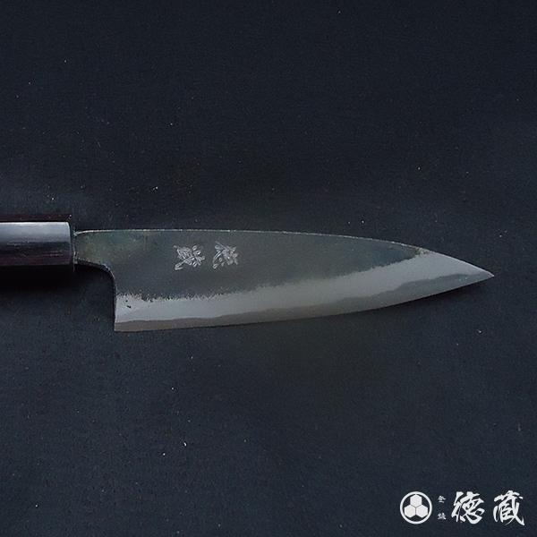 土佐黒打ち刃物 小柳包丁 120mm | 両刃 白紙1号 胡桃八角 徳蔵オリジナル【37002】 【グレイジア株式会社】 [ATAC105]