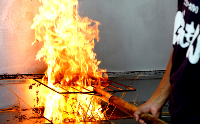 土佐久礼かつおの藁焼きタタキ（旬凍）約400g(1-2節)3-4人前【株式会社高知大丸】 [ATEZ006]