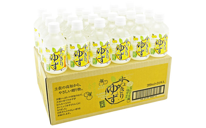 すっきりゆず 280ml×24本入 【旭フレッシュ株式会社】 [ATBS004]