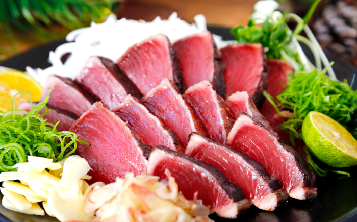 松葉焼き かつおたたき（2本セット）/ カツオ 鰹 高知かつおタタキ 【有限会社　四万十川物産】 [ATBI002]