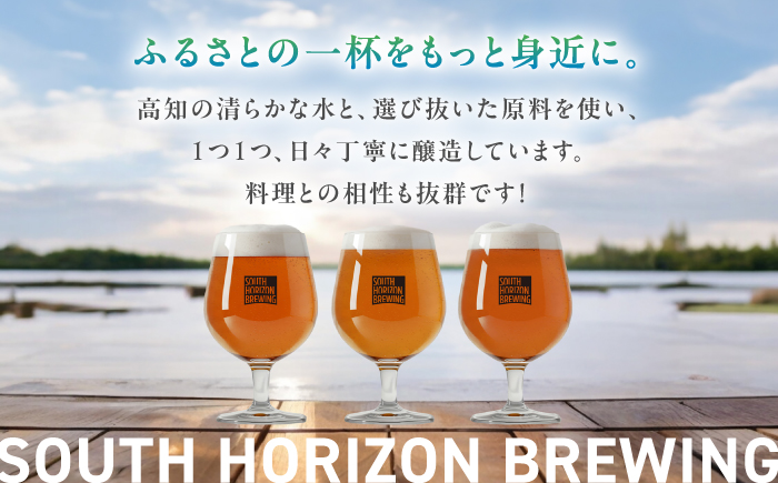 常温クラフトビール (350ml) 3種飲み比べパック (各2本) / ビール クラフトビール 麦酒 酒 飲み比べ セット 缶 ギフト 贈答用 プレゼント 【SOUTH HORIZON BREWING】 [ATEU004]
