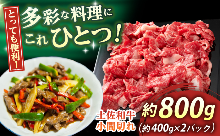 高知 土佐和牛小間切れ 約400g×2パック / 高知 お肉 牛肉 牛 贈答 ギフト 贅沢 【焼肉寛十郎】 [ATDO012]