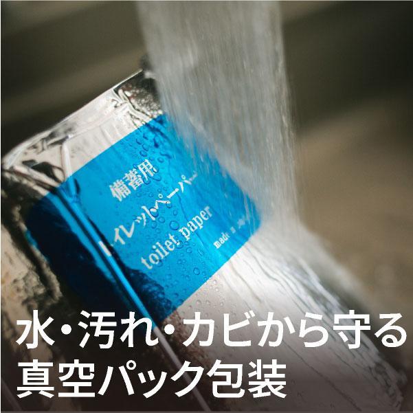 10年保証 備蓄用トイレットペーパー200m個包装 12ロール入り LT-201 【グレイジア株式会社】 [ATAC041]