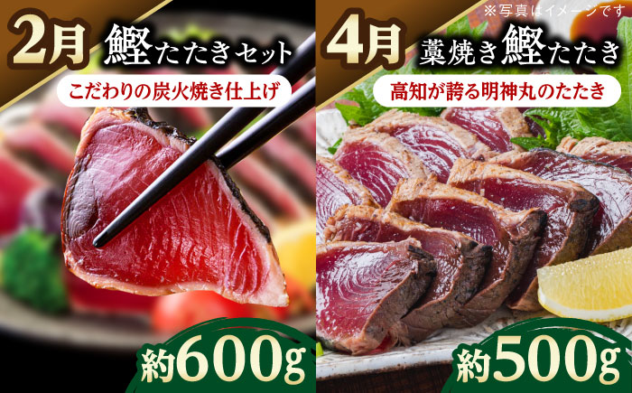 【6回定期便】カツオとアイス 定期便〈2025年2月から発送開始〉 /カツオ 食べ比べ 鰹のセット ご当地アイス 高知アイス [ATZX021]