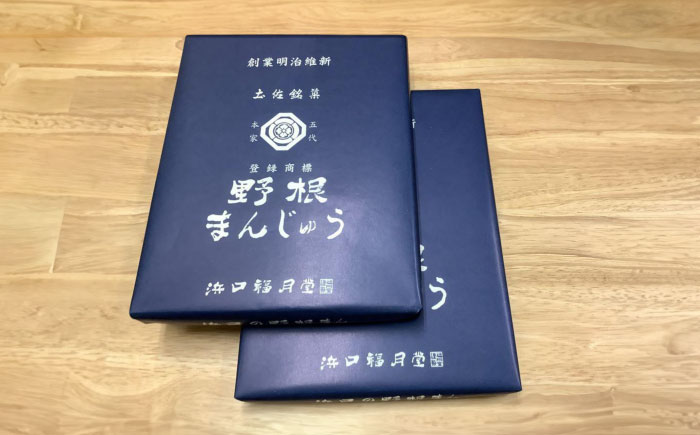 創業明治維新 浜口福月堂の野根まんじゅう 48個入 (24個入り×2箱) 【創業明治維新浜口福月堂】 [ATCT005]