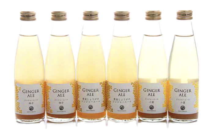 ジンジャーエール3種6本セット / 土佐生姜 スパークリング ジンジャーエール 爽やか【はるのTERRACE】 [ATAV004]