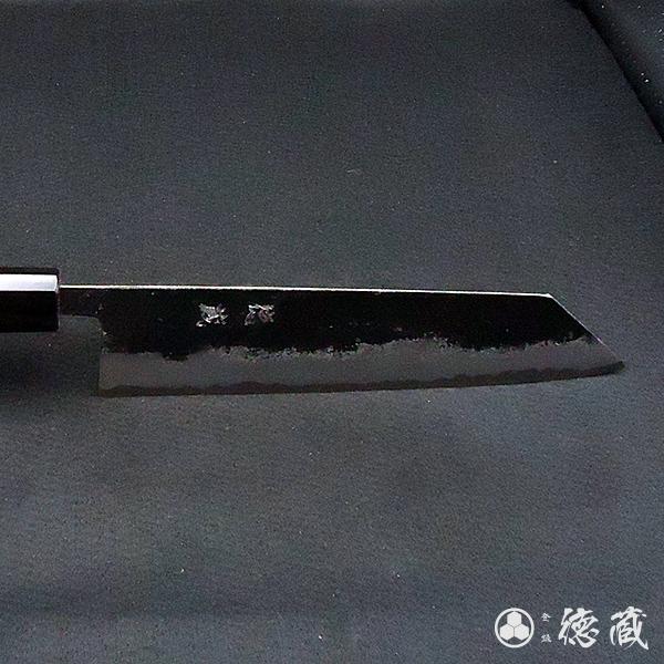 土佐黒打ち刃物 文化包丁 210mm | 両刃 青紙スーパー 紫檀八角 徳蔵オリジナル【37015】 【グレイジア株式会社】 [ATAC114]