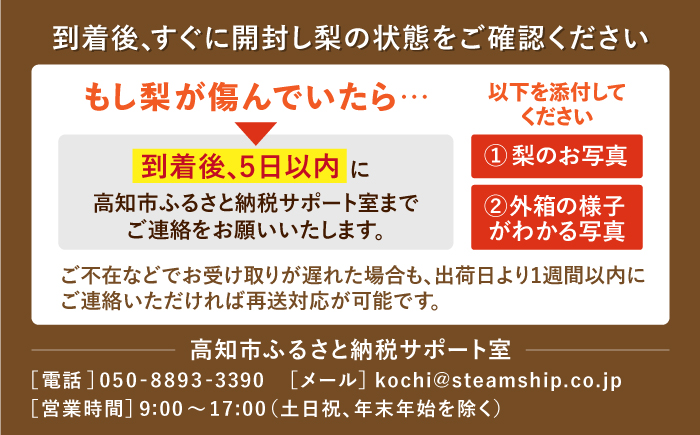 【先行予約】 王秋 約3kg（6～8玉） 〈2026年11月上旬～2026年12月10日〉 / 高知 王秋 梨 和梨 果物 フルーツ デザート 【川渕果樹園】 [ATHX007]