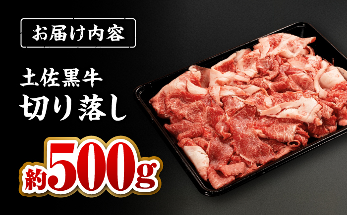 土佐黒牛　切り落し　約500g【高知県食肉センター株式会社】 [ATFC020]