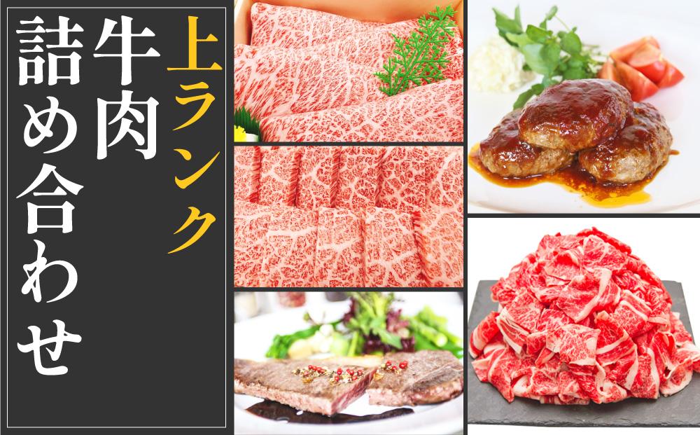 上ランク　牛肉詰め合わせセット(計　約4.5kg)｜山重食肉