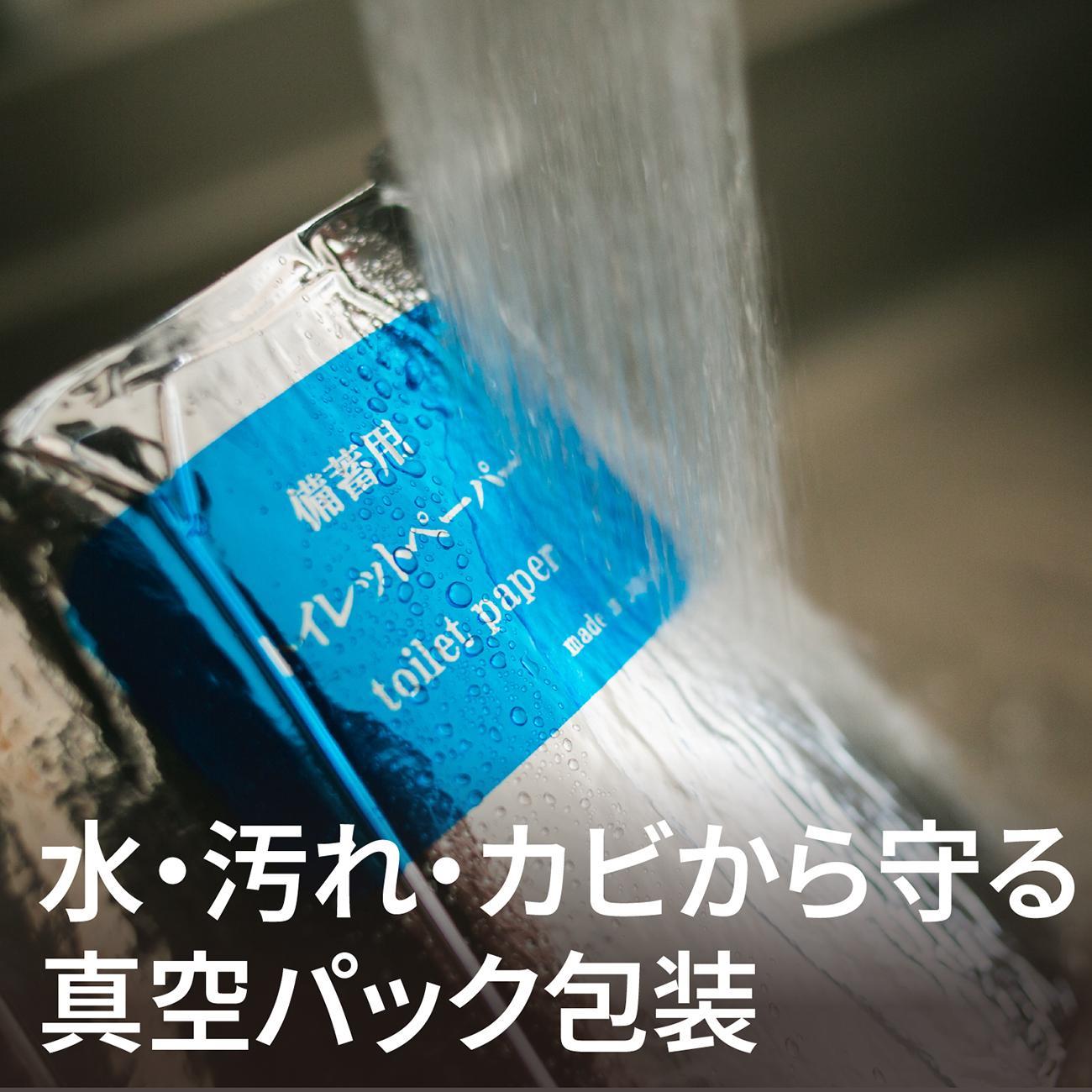 10年保証　備蓄用トイレットペーパー200ｍ個包装  48ロール入り（12ロール×4箱）　LT-201 | 丸英製紙