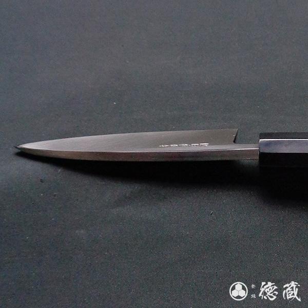 土佐打ち刃物 左片刃 出刃包丁 120mm 白紙2号 朴八角柄 徳蔵オリジナル 【グレイジア株式会社】 [ATAC130]