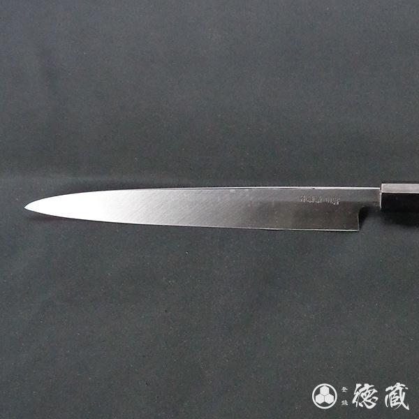 土佐打ち刃物 柳刃包丁 240mm 片刃 白紙2号 朴八角柄 徳蔵オリジナル 【グレイジア株式会社】 [ATAC115]