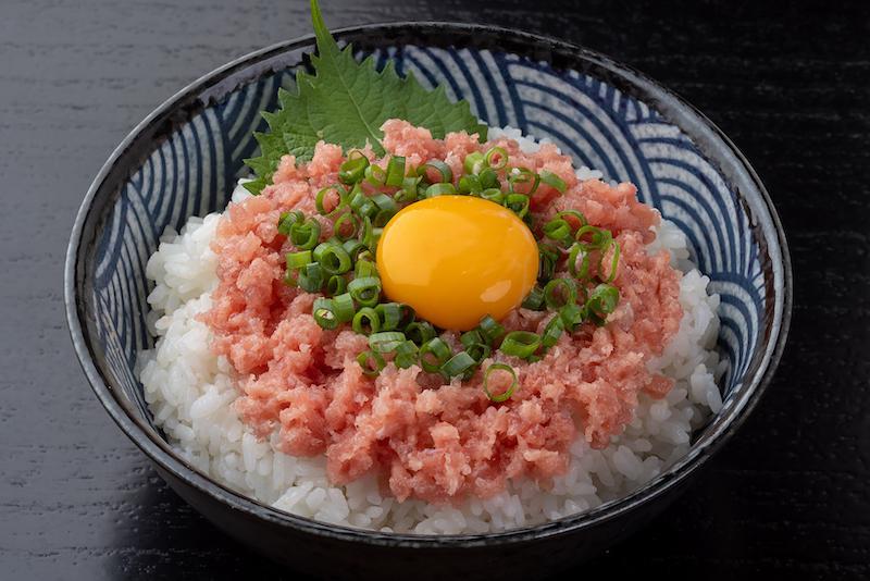 天然マグロのタタキ丼セット　 約200ｇ×10パック