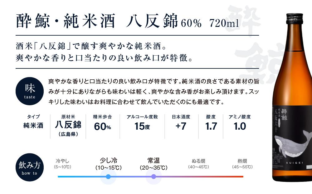 酔鯨 飲み比べ 720ml 4種類