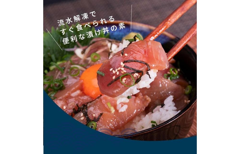 規格外カツオたたき 約600g＋マグロ漬け丼の素 約80g×5パック