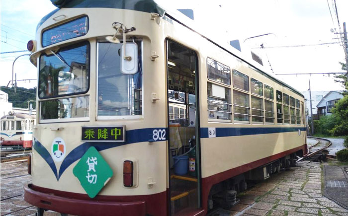 とさでん交通おきゃく電車 【とさでん交通株式会社】 [ATEY003]