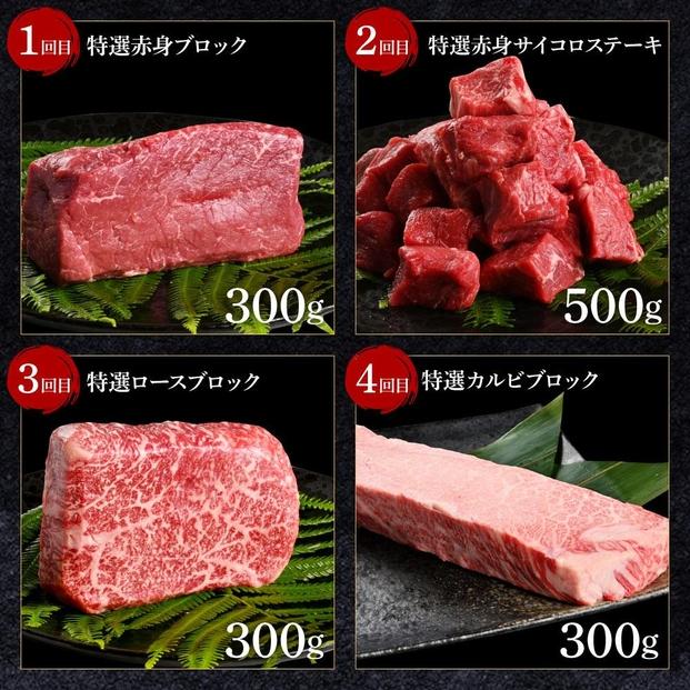 【定期便】熟成肉　土佐あかうし詰め合わせ8種　8カ月