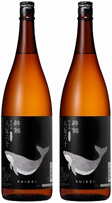 酔鯨 純米酒 八反錦60％　1800mL　2本