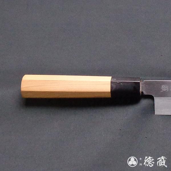 土佐打ち刃物 ムキモノ包丁 180mm/片刃/上白鋼/イチイ八角柄/徳蔵オリジナル【27017】 【グレイジア株式会社】 [ATAC097]