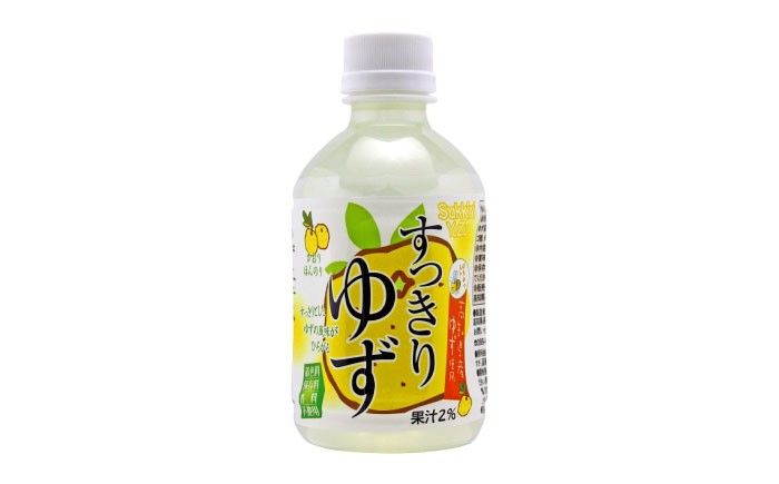 すっきりゆず 280ml×24本入 【旭フレッシュ株式会社】 [ATBS004]