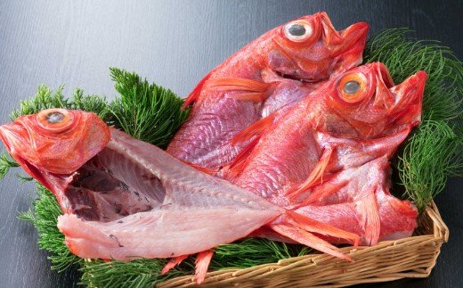 金目鯛開き（室戸海洋深層水仕込）＜室戸で獲れたキンメダイの干物＞