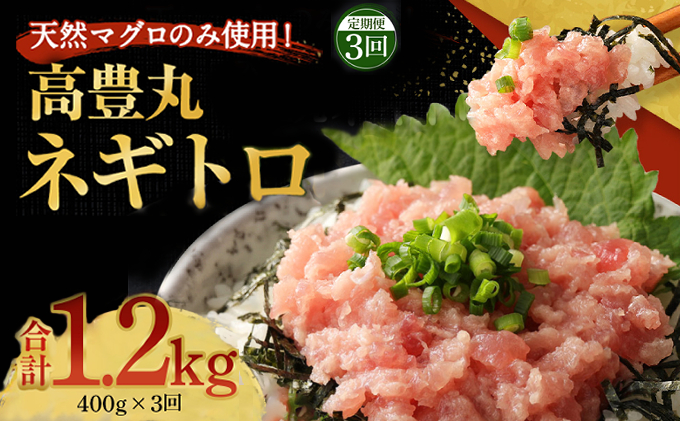 【3回定期便】【訳あり】【コロナ緊急支援品】高豊丸 ネギトロ 合計1.2kg (400g×3回) ふるさと納税限定 高品質 マグロ たたき まぐろのたたき 訳あり 寿司 小分け 海鮮丼 手巻き寿司 惣菜 規格外 不揃い コロナ 緊急 冷凍 故郷納税 送料無料