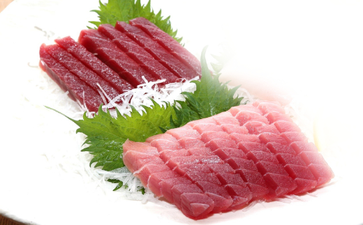 こだわりの天然ミナミマグロセット　ミナミマグロ中トロ赤身各1柵　漬け丼 漬丼 お刺し身 刺身 海鮮丼 まぐろ丼 たたき ちらし寿司