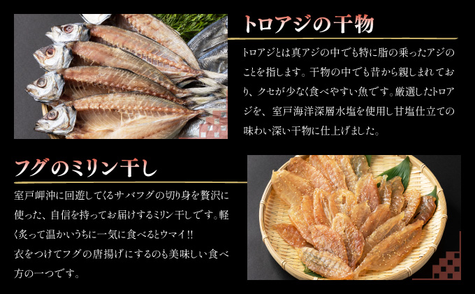 【12回定期便】室戸の海からの贈り物【金目鯛 キンメダイ ブリ かつお 鰹 カツオのたたき みりん干し ミリン干し 寒ブリ サバ 鯖 アジ 鯵 カマス サバ 鯖 伊勢海老 魚 魚介類 おつまみ 干物 海洋深層水 惣菜】