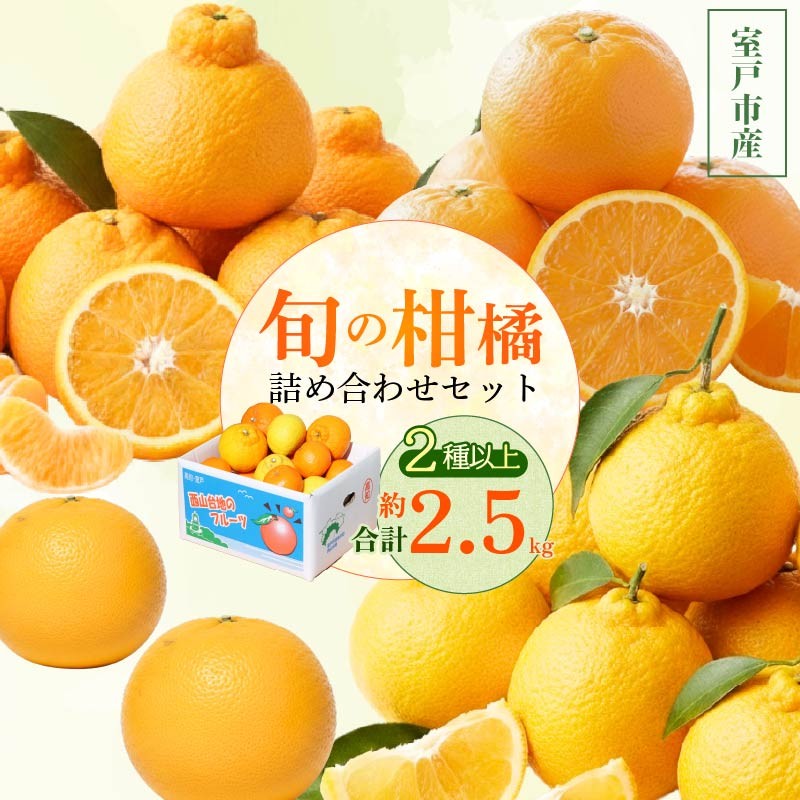 【 柑橘 詰め合わせ 2.5㎏ 訳あり 】 旬 食べ比べ 2種以上 セット ミカン みかん 蜜柑 ポンカン ぽんかん せとか デコポン 不知火 しらぬい なつみ 小夏 フルーツ ふるーつ くだもの 果物 青果 柑橘類 訳アリ わけあり 規格外 不揃い 傷 産地直送 産直 旬 期間限定 予約 家庭用 自宅用 お取り寄せ 西山台地のフルーツ園 高知県 室戸市