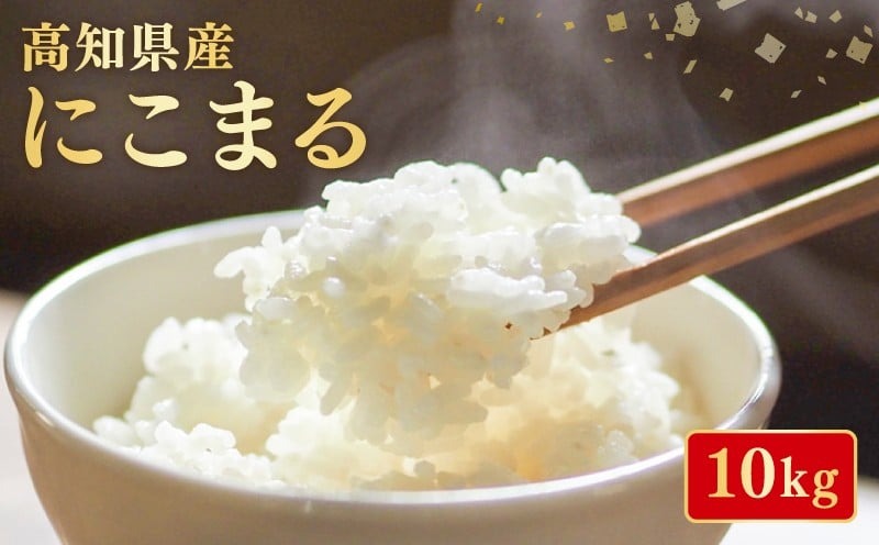 【令和8年産】 米 にこまる 10kg お米 白米 精米 ごはん ご飯 高知県産 弁当 おにぎり 料理 高知県安芸市 超早場米 粒ぞろい 粘り 食味 四国 山地 清流 安芸平野 日照時間 栽培 収穫 全国 消費地 人気 デンプン 蓄積 粒 大きい ふっくら 炊き上がり べちゃつかない 美味しい 安芸市 高知県