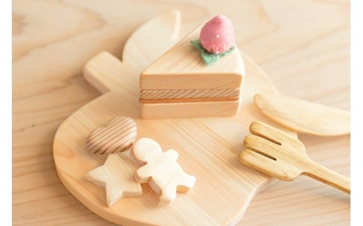 木のおもちゃ ままごと セット 箱入り