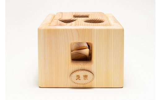 木のおもちゃ ポットン つみき