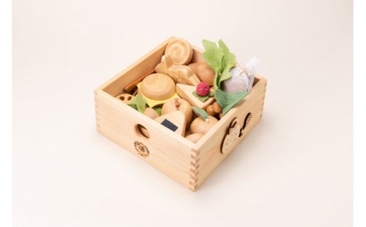 木のおもちゃ ままごと セット 箱入り