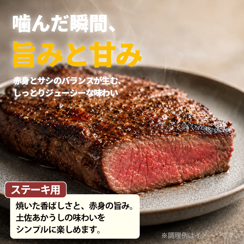 土佐 あかうし 赤牛 赤身 ロース ステーキ 贅沢 2種 食べ比べ Bセット 計400g | 和牛 あか牛 アカウシ 牛肉 希少 ブランド 国産 プレゼント ギフト 冷凍 贈答 高知県 南国市