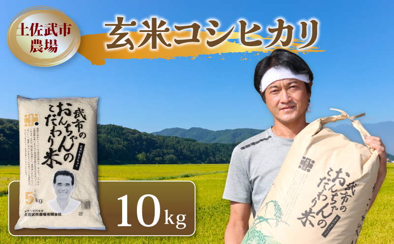 令和7年度 玄米 コシヒカリ 10キロ 数量限定 米 コメ お米 ご飯 おにぎり こめ 高知県 南国市