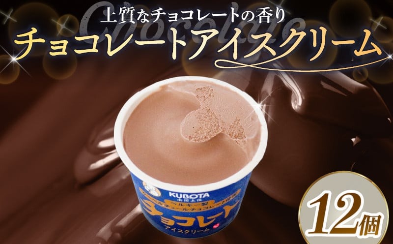 チョコレートアイスクリーム110ml✕12個