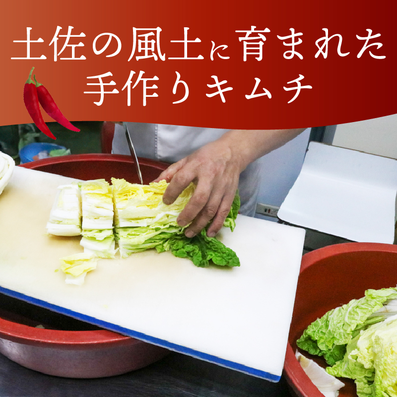 【土佐キムチ 白菜】 白菜キムチ 300g×3パック 無添加 自然派 パリパリ キムチ 漬物 発酵 白菜 キムチ 手作り てづくり 韓国 高知県 南国市