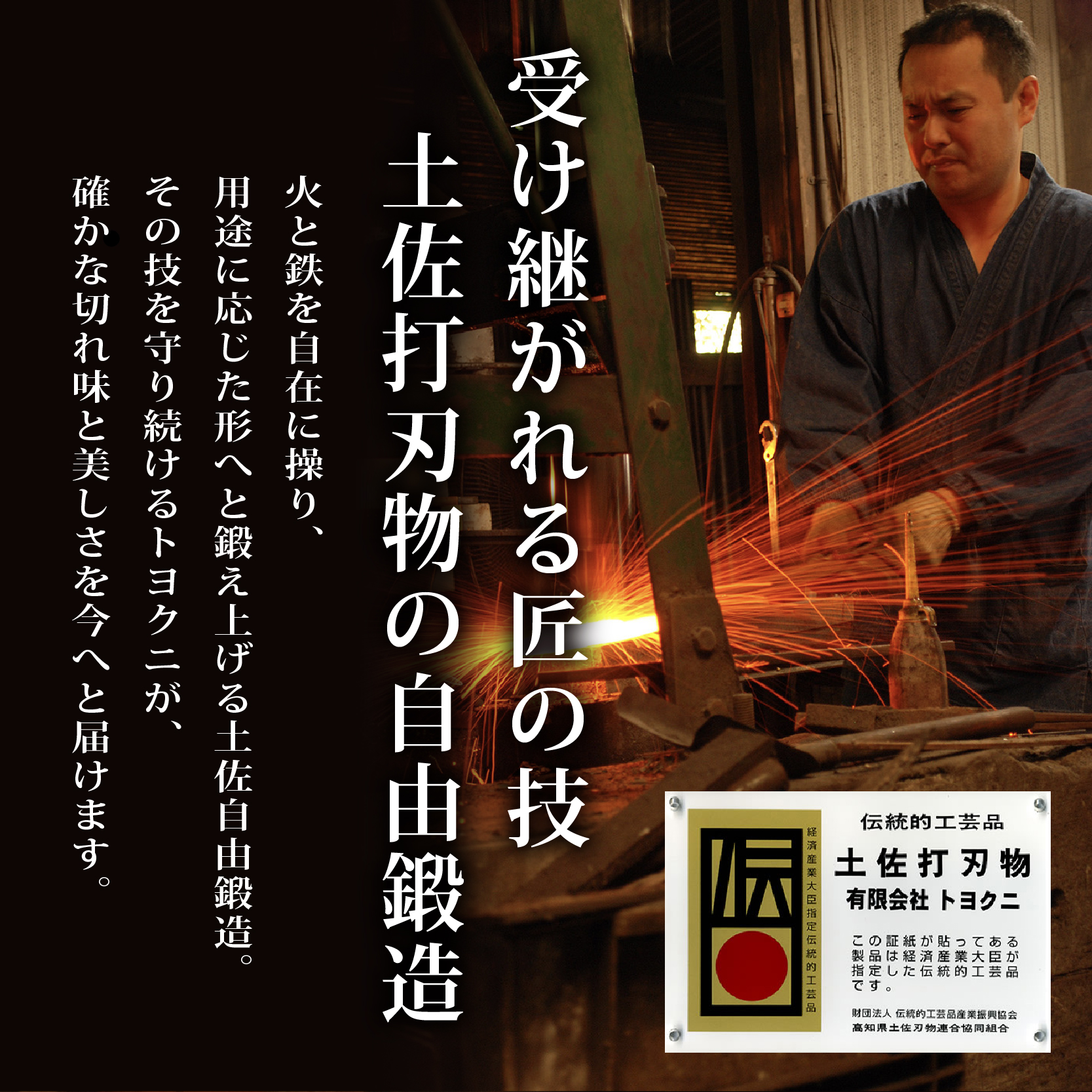 晶之作 有害駆除刀 270 日立青紙スーパー鋼 | ナイフ キャンプ アウトドア 打刃物 土佐 鉈 剣鉈 なた 職人 山林 狩猟 熊 刃物 薪割り ハンドメイド 釣り 伝統 工芸 高知県 南国市