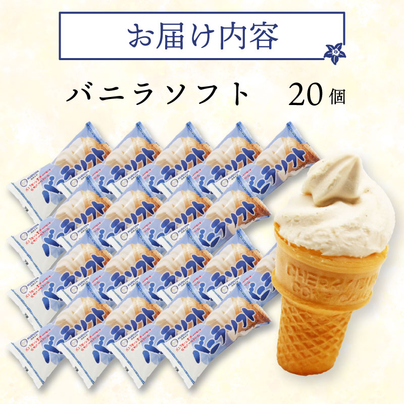 バニラソフト110ml✕20個