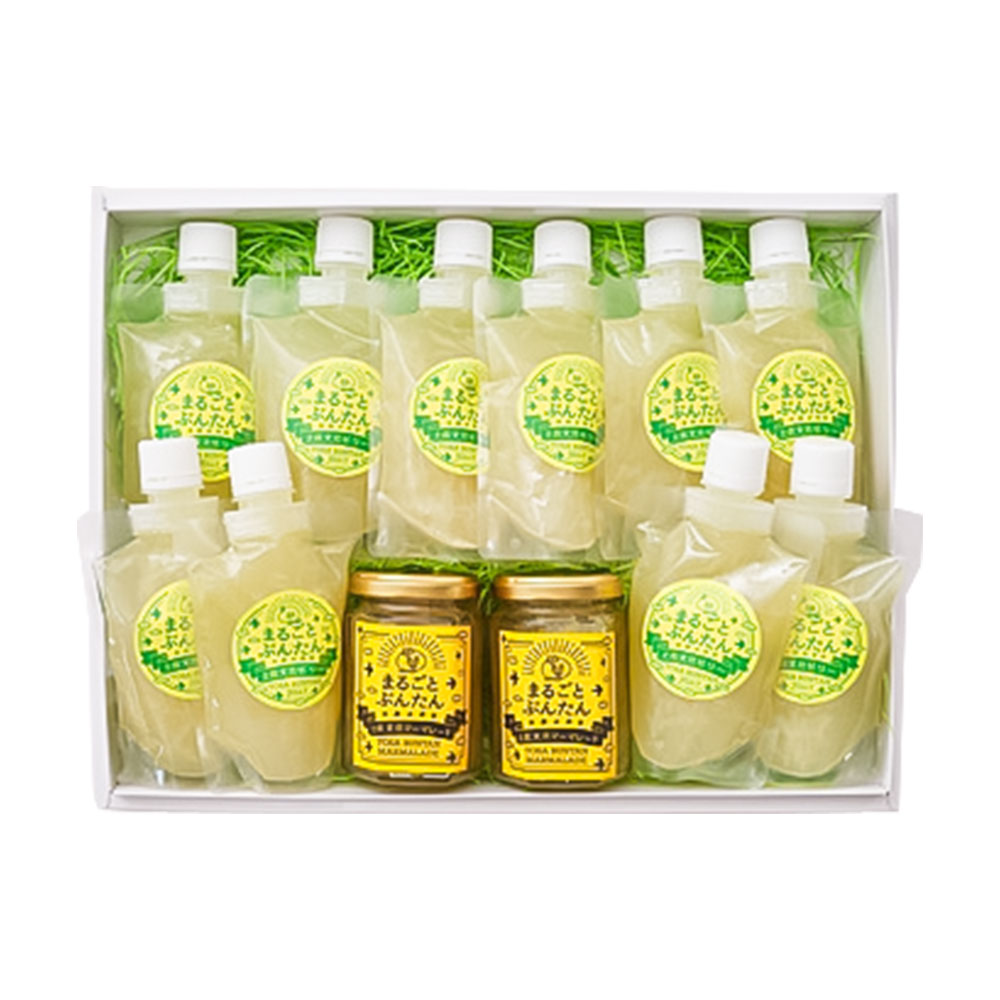 A-98土佐市の文旦をふんだんに使った手作りマーマレードとゼリーのセット（ゼリー１０本/ママレード２個） 