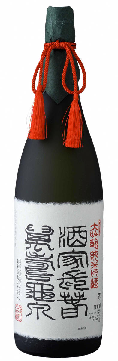 純米大吟醸原酒 酒家長春萬壽亀泉 1800ml(火入)（桐箱入り）純米大吟醸 中口