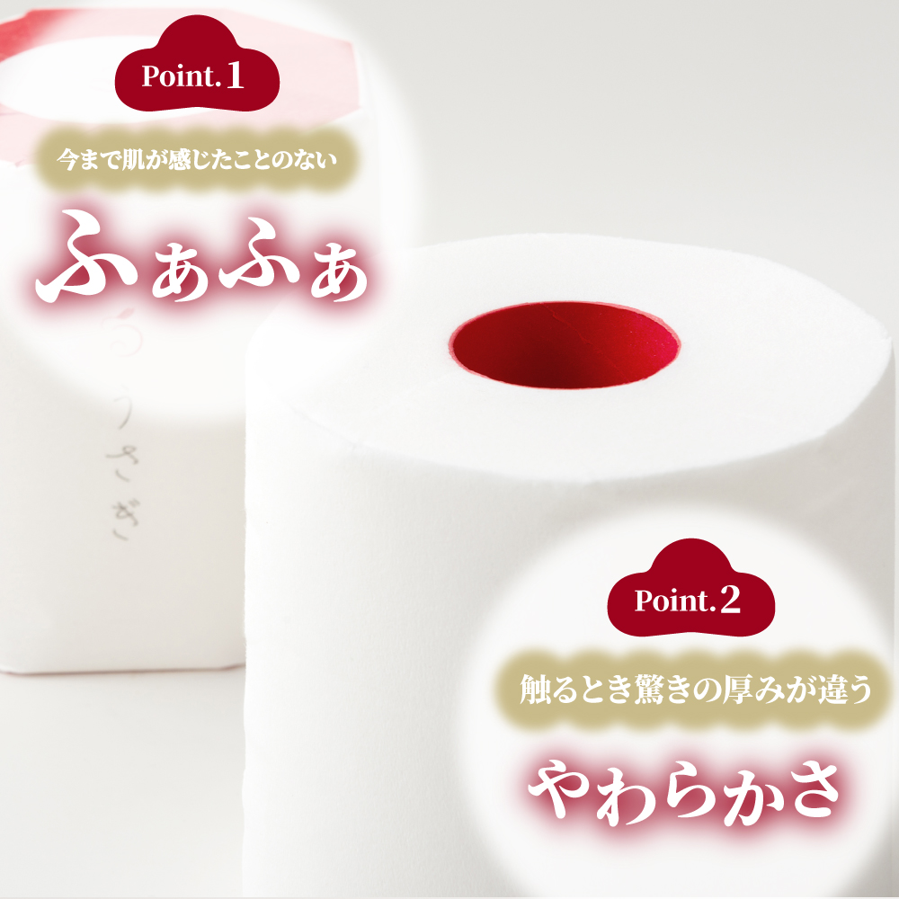 【望月製紙】トイレットペーパー 無香料 うさぎ8ロールギフトボックス 高級 トリプル 3枚重ね 22ｍ 純粋パルプ100％ やわらか 箱入り 贈答 プレゼント ギフト お祝い 高知県 土佐市【望月製紙株式会社】 [BQAR002]