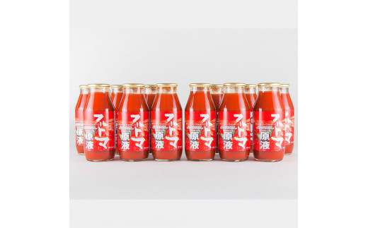 【池トマト】フルトマ原液 180ml×12本セット トマトジュース 食塩無添加 