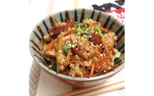 【6回定期便】土佐のかつおめし（しょうゆ味） 2 - 3合用×6袋セット 